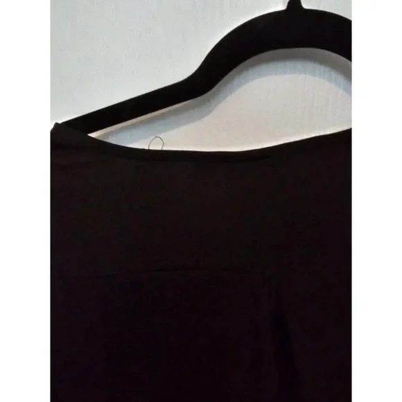 Black Zipper XL Blouse - Picture 6 of 8